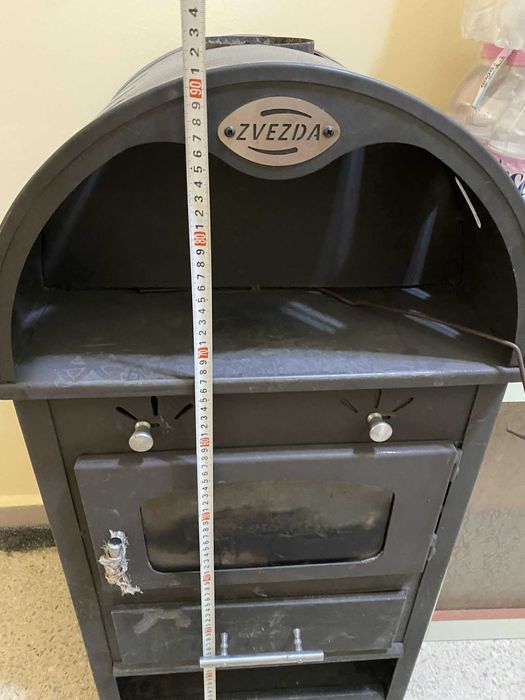 Голяма печка, камина на дърва и въглища