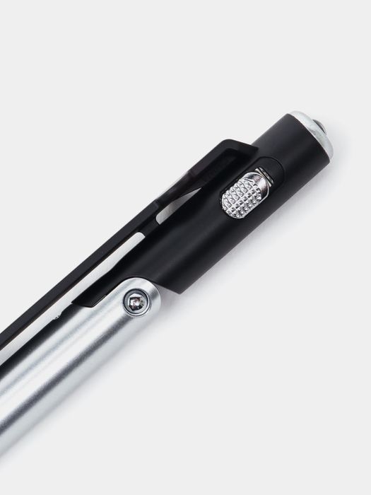 Ручка шариковая 4 в 1, стилус, фонарик, подставка для телефона