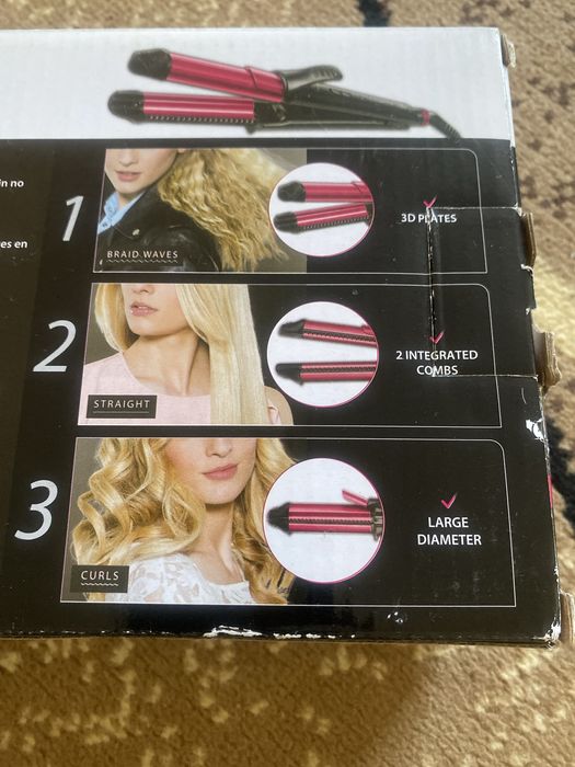 Утюжок 3в1  Rowenta