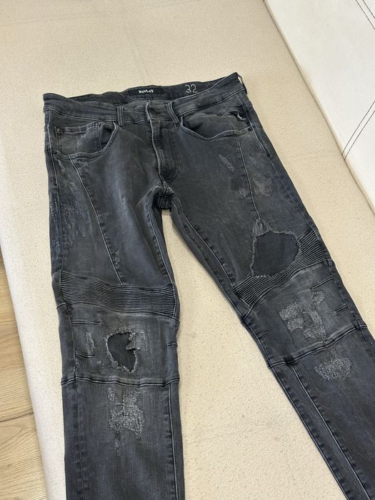 Мъжки черни дънки Replay