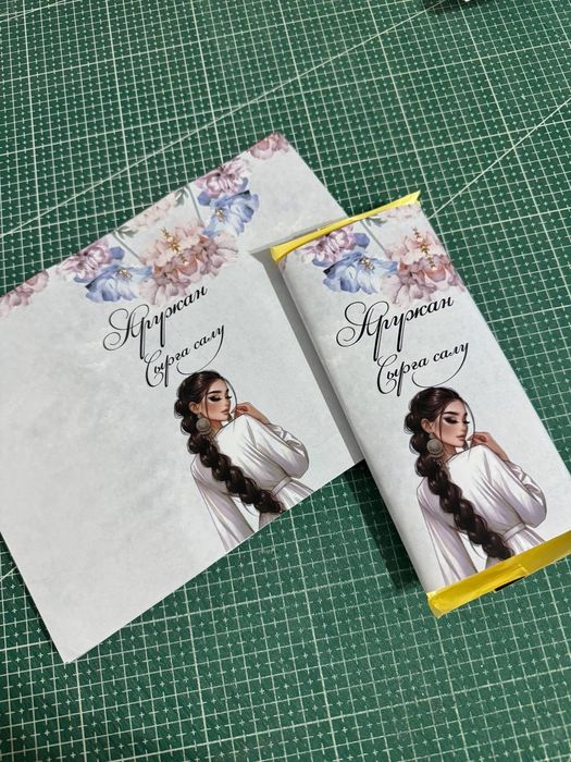 Обёртка для шоколада 100тенге