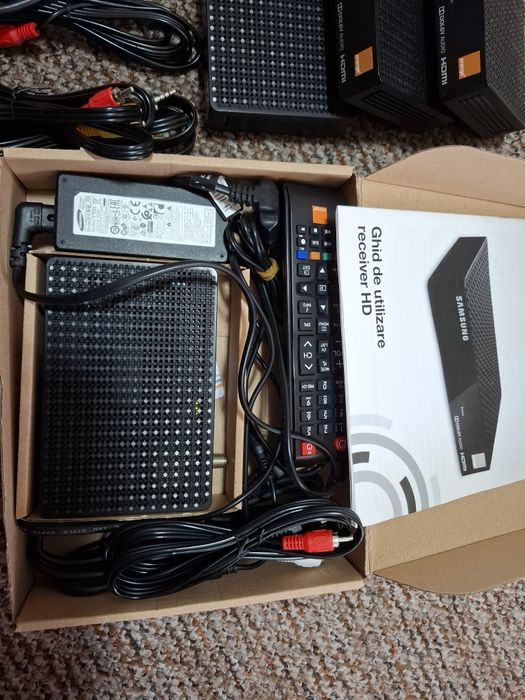 Vand pachet decodoare hd orange+antena