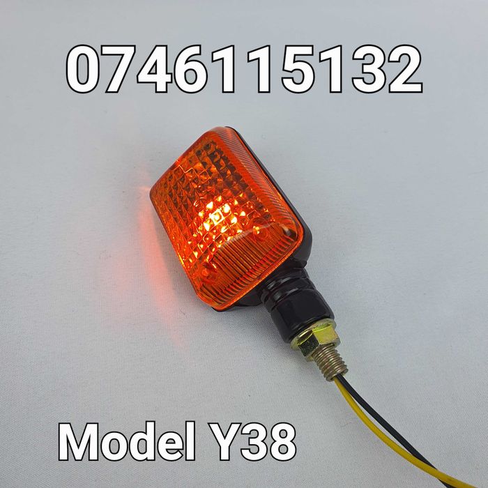 Moto Motocicleta Atv Scuter-Semnalizare-Semnalizari Cu Bec Normal- Y38