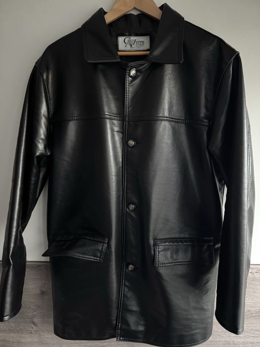 Официално кожено сако