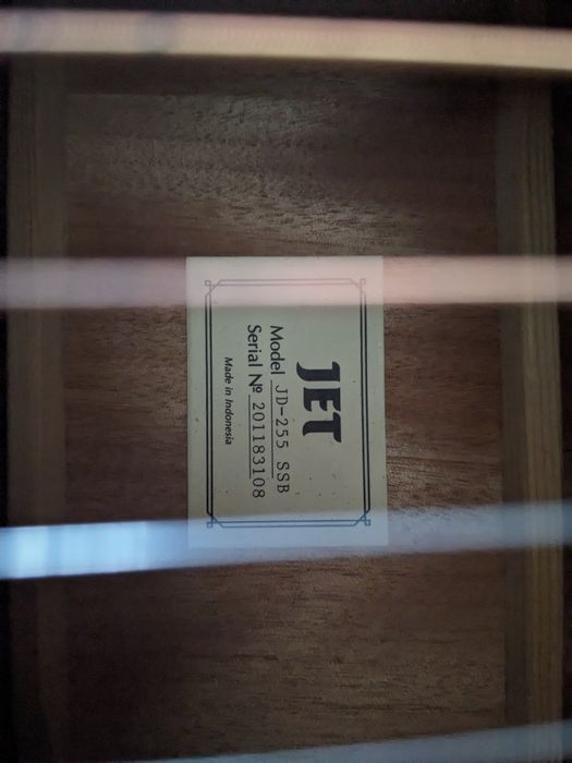 Акустическая гитара Jet