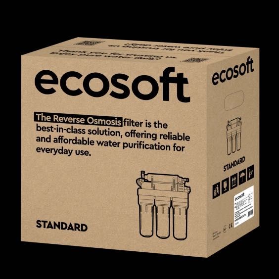 Filtru cu osmoză inversă Ecosoft Standard cu pompă (MO550PECOSTD)