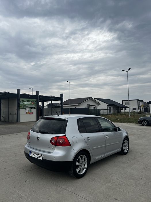 VW Golf 5 Goal 1.6 FSI 2006 | Încălzire scaune | 2 seturi roți NOI.                    (nu skoda, opel, peugeot, renault, bora, jetta, kia, honda)