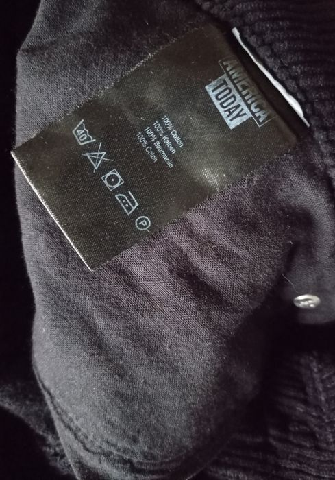 Pantaloni America Today Denim Mom Fit bumbac 100%