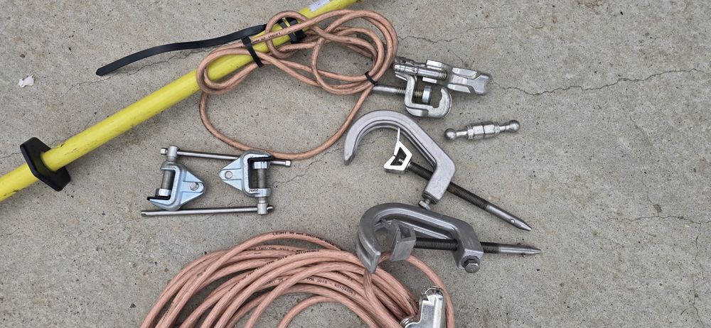 Tija de impamantare temporara inalta tensiune 1000 v dehn catu