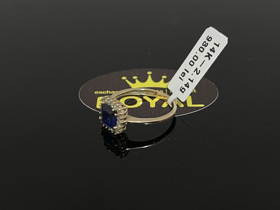 Bijuteria Royal CB : Inel dama aur 14k 2,14gr