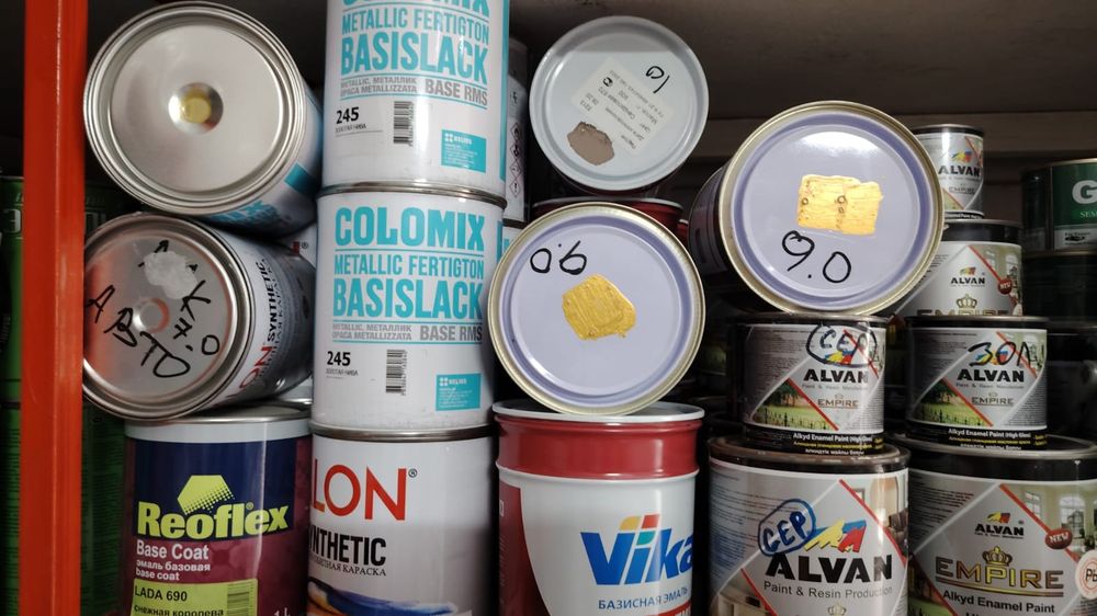 Автоэмали МЛ. ПФ. ГФ. Маслянные Краски