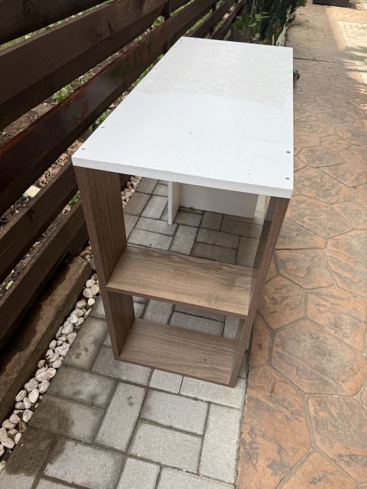 Birou de casa alb/maro stare buna