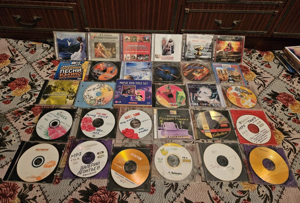 MP3 диски по 250 тенге