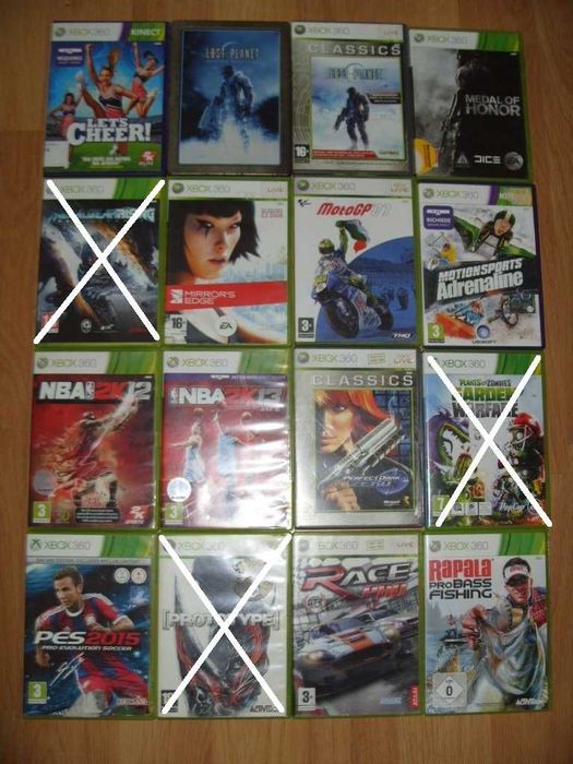 Игри за Xbox 360 Част 3 - 20лв за брой