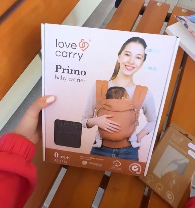 НОВА СИВА Хибридна раница за най-малките Love & Carry PRIMO