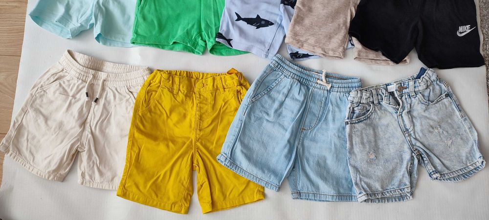Лот къси панталонки и бански за момче Zara,H&M,lego,nike 92, 98 -104