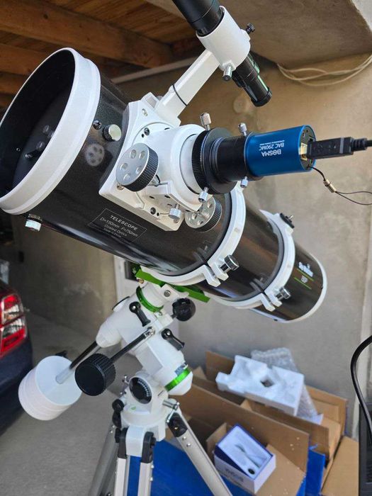 Sky Watcher 150p Астрокамерный телескоп с камерой BOSMA 290mm Teleskop