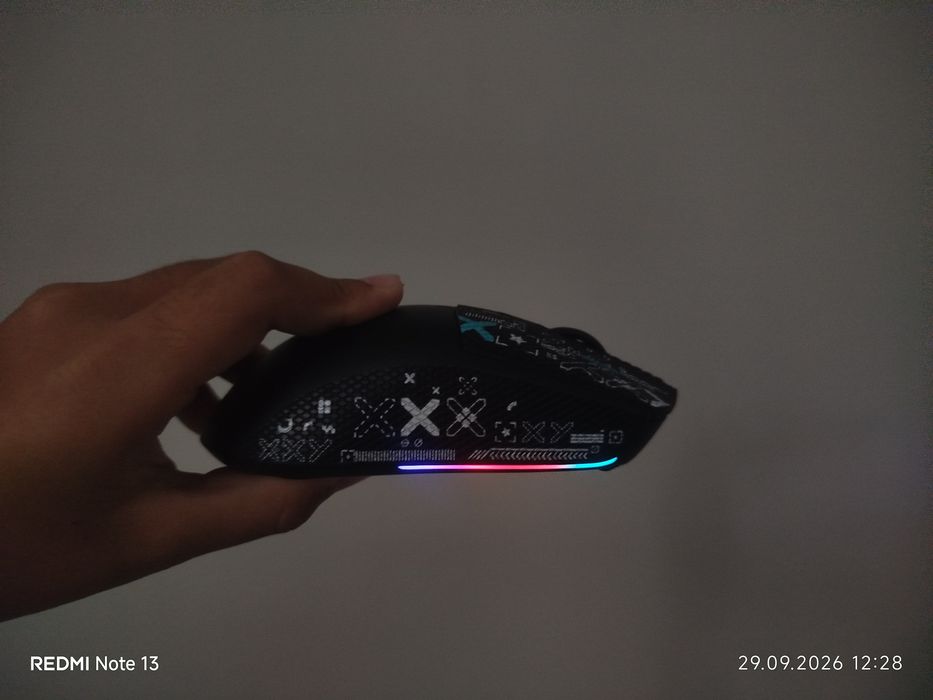 Игровая мышь ajazz aj139 V2 mc black с док станцией