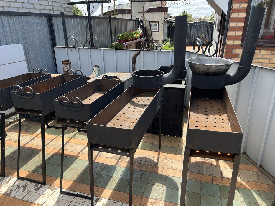 Продам мангалы и под казан