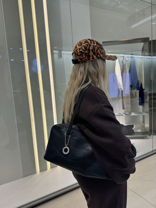 Сумка  кожаная Bvlgari