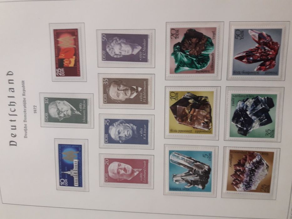 Класьори с марки,пълна колекция Германия 1957-1999,класьор с марки