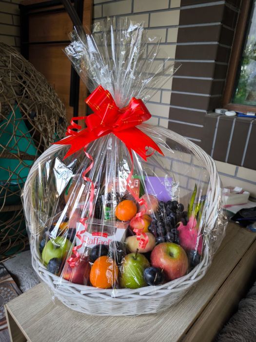 Фруктовые корзины подарочные