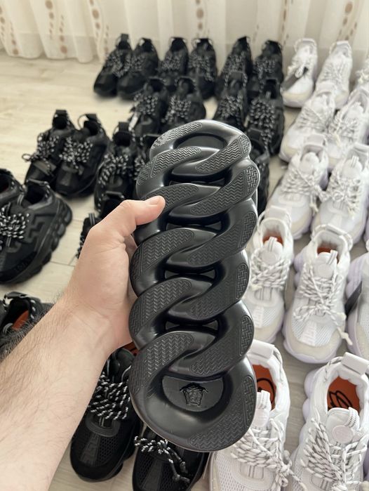 Versace chain reaction negru/alb