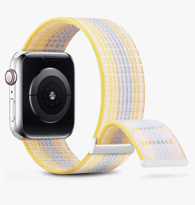 Curea Brand Nylon Sport Ceas Apple Watch Husa Folie Silicon