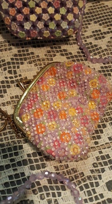 Детски -Портмоне и чанта от мъниста