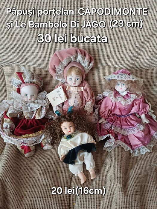 Păpuși Capodimonte originale