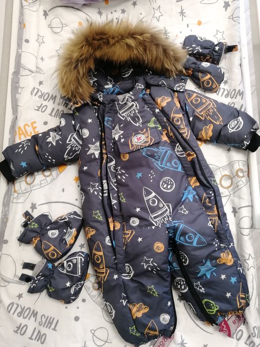 Детский зимний комбинезон