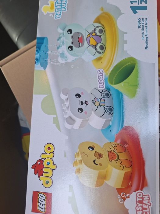 Конструктор LEGO Duplo - Плаващ влак за животни