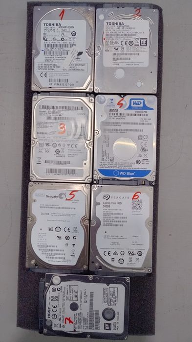 Hard, harduri 500Gb, 2.5inch, 100% health