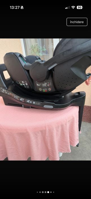 Scoica cu baza isofix rotativ Britax Eomwr