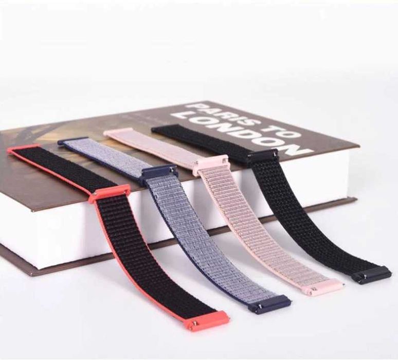 Текстилна каишка велкро Samsung Huawei Xiaomi Garmin Amazfit