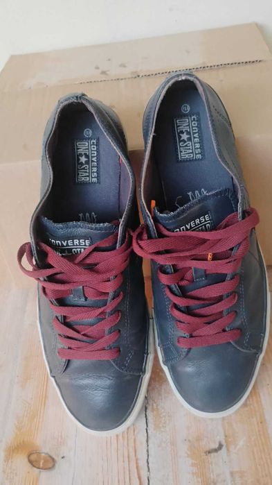 Мъжки кецове Converse One Star Естествена кожа