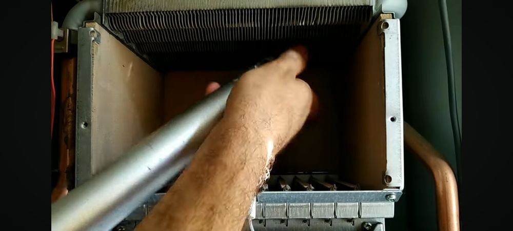 Ремонт  промывка настенный газовый котел
