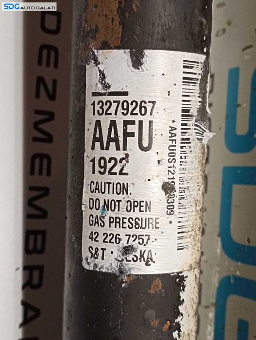 Amortizor Telescop Stanga Dreapta Spate Opel Astra J 2009 - 2016 Cod 13279267 [M6725]