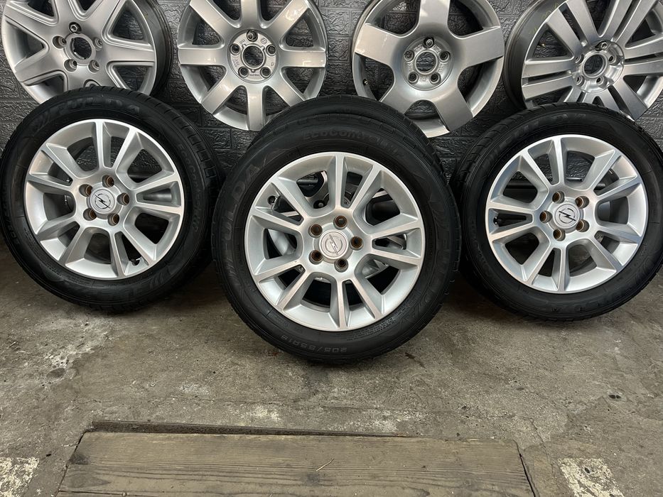 Jante aliaj 5x110mm, 205/55 R16 Opel Astra G, H, Corsa, Zafira, Vectra