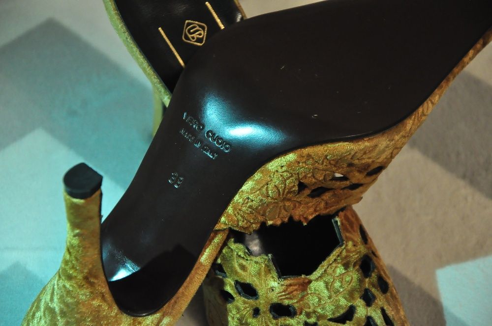 Pantofi cu toc inalt Silvio Rossin - Vero Cuoio