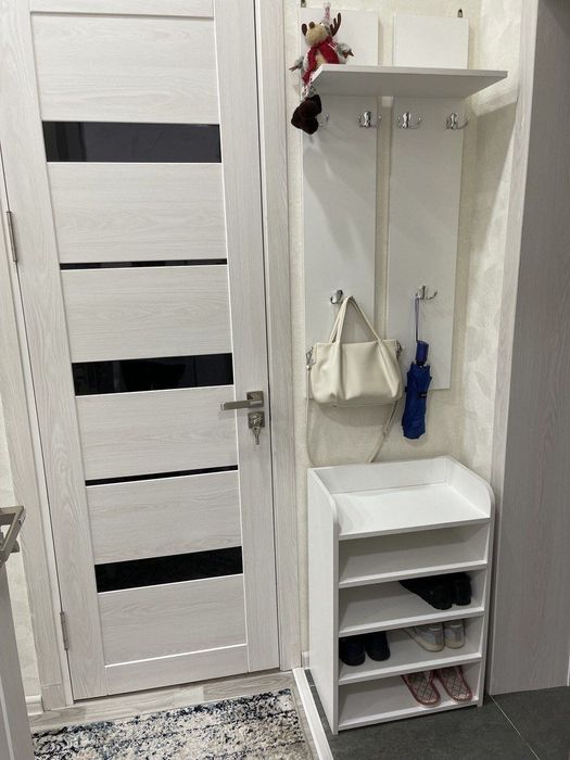 Обувница полка для обуви + вешалка