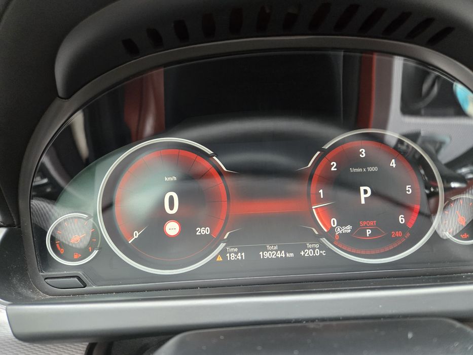 BMW 640d x-drive cabrio, pachet M ( F12 - aug. 2013 )