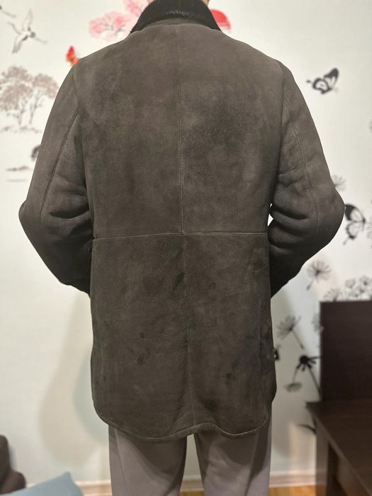 Дублёнка теплая с мехом