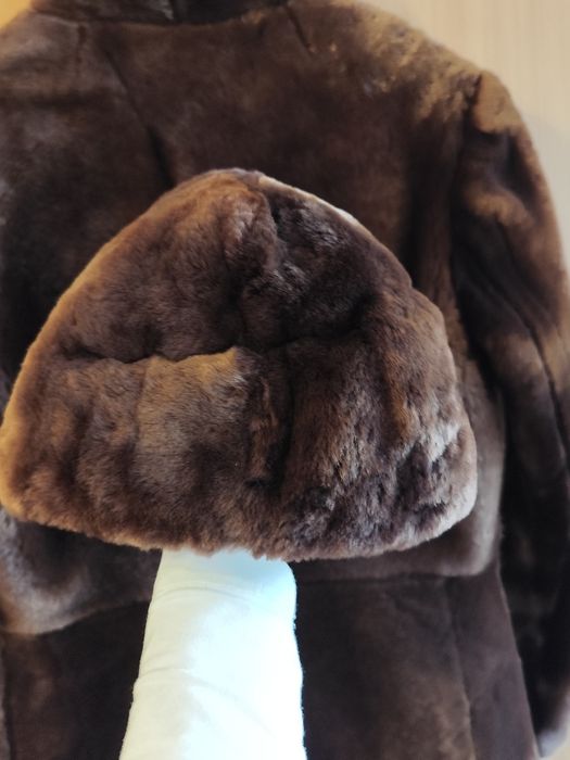 Palton din blanita de oaie originala