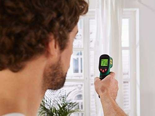 Termometru pistol digital cu infraroșu cu laser