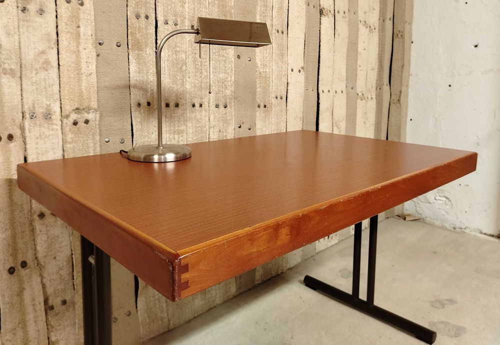 Masa veche stil Mid-Century pliabila (birou arhitect), Germania