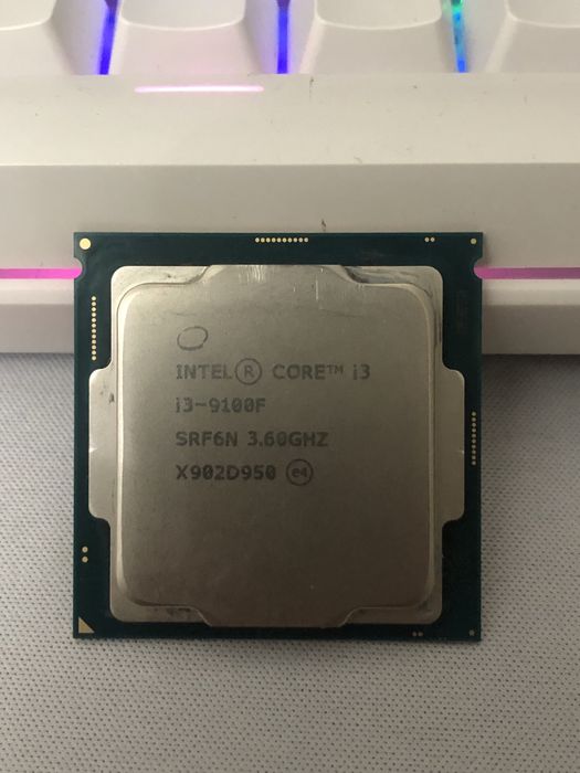 intel i3 9100f рабочий процессор