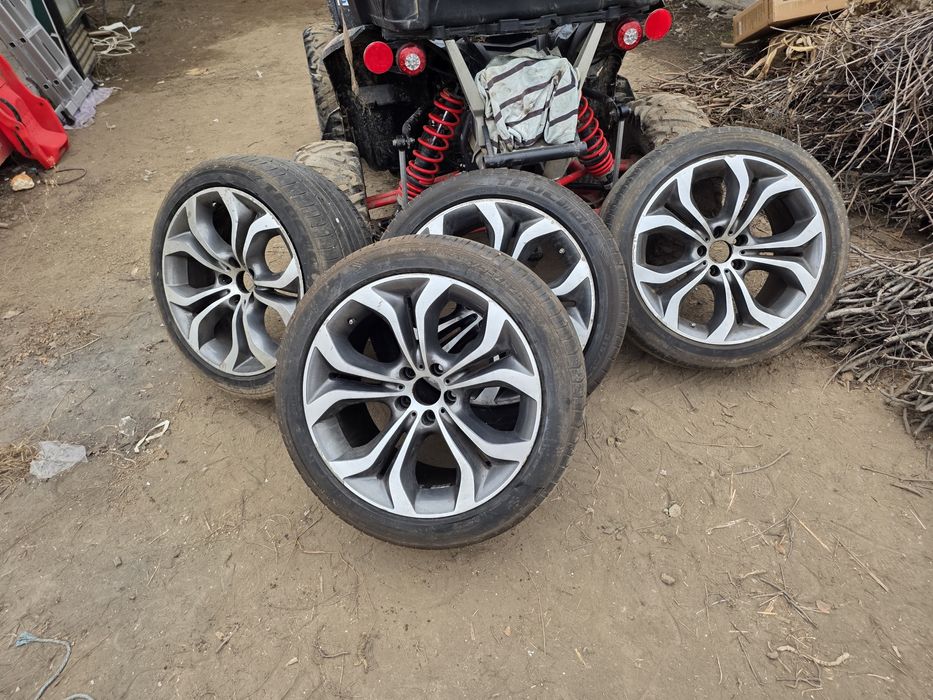 Vand jante originale bmw pe 20 anvelope vara