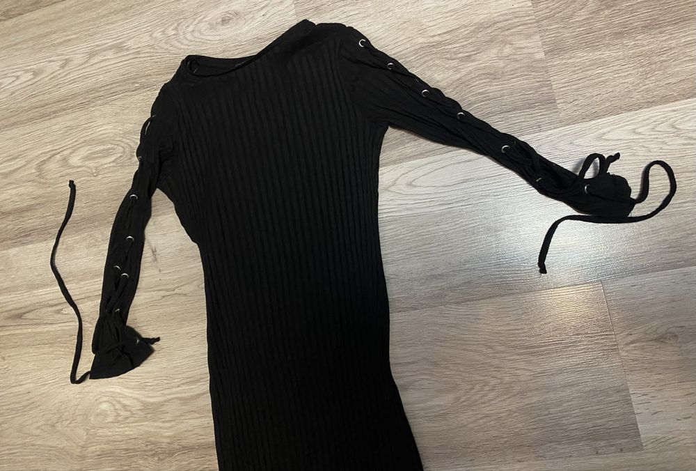Rochie midi tricot!