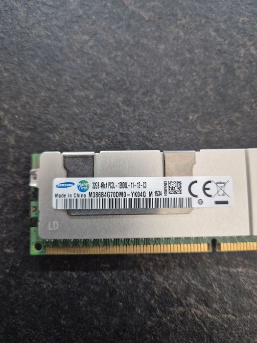 Ram cisco 32gb 4Rx4 pc3l-12800l DDR3